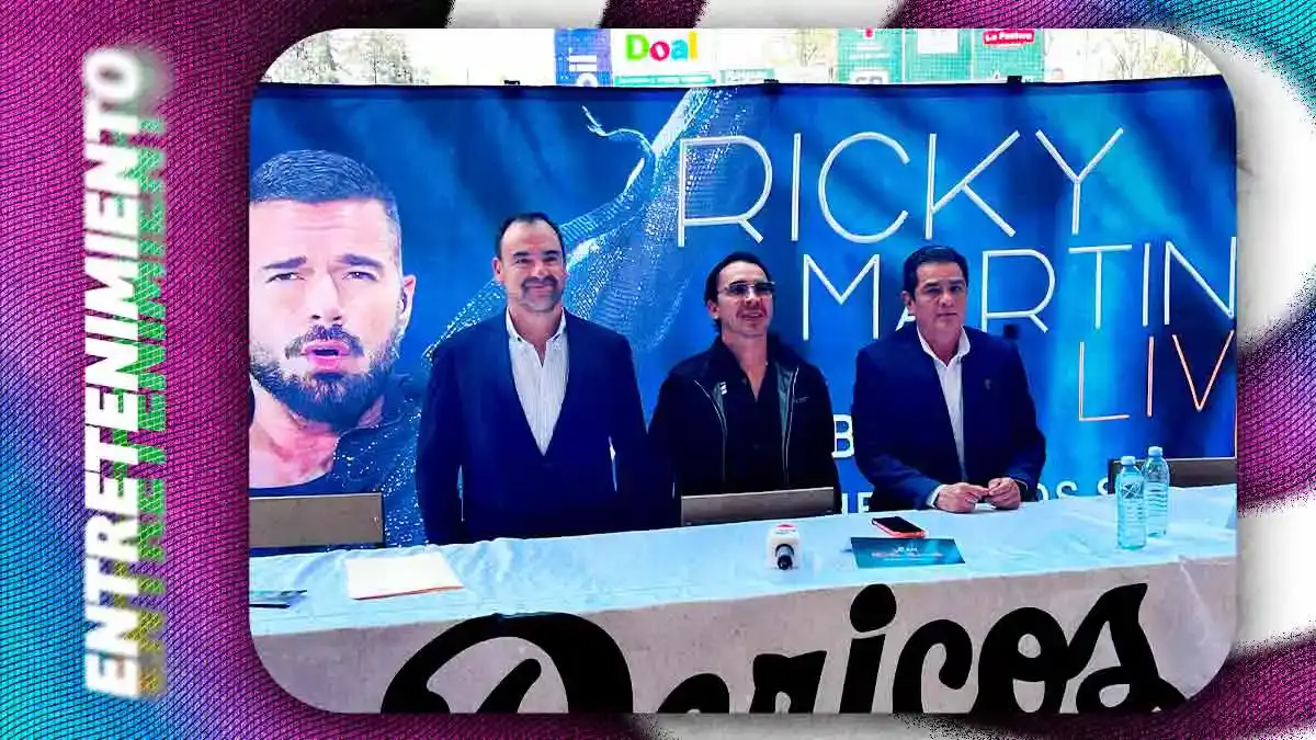 Ricky Martin regresa a Puebla este 2026 con concierto en el Hermanos Serdán