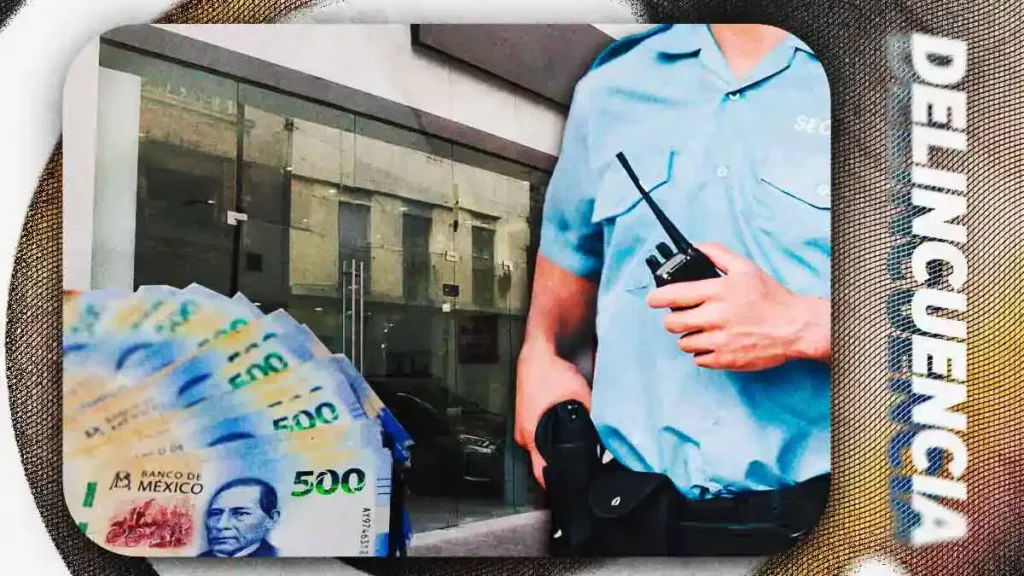 Detienen a vigilante tras robo de más de 200 mil pesos en agencia de Puebla