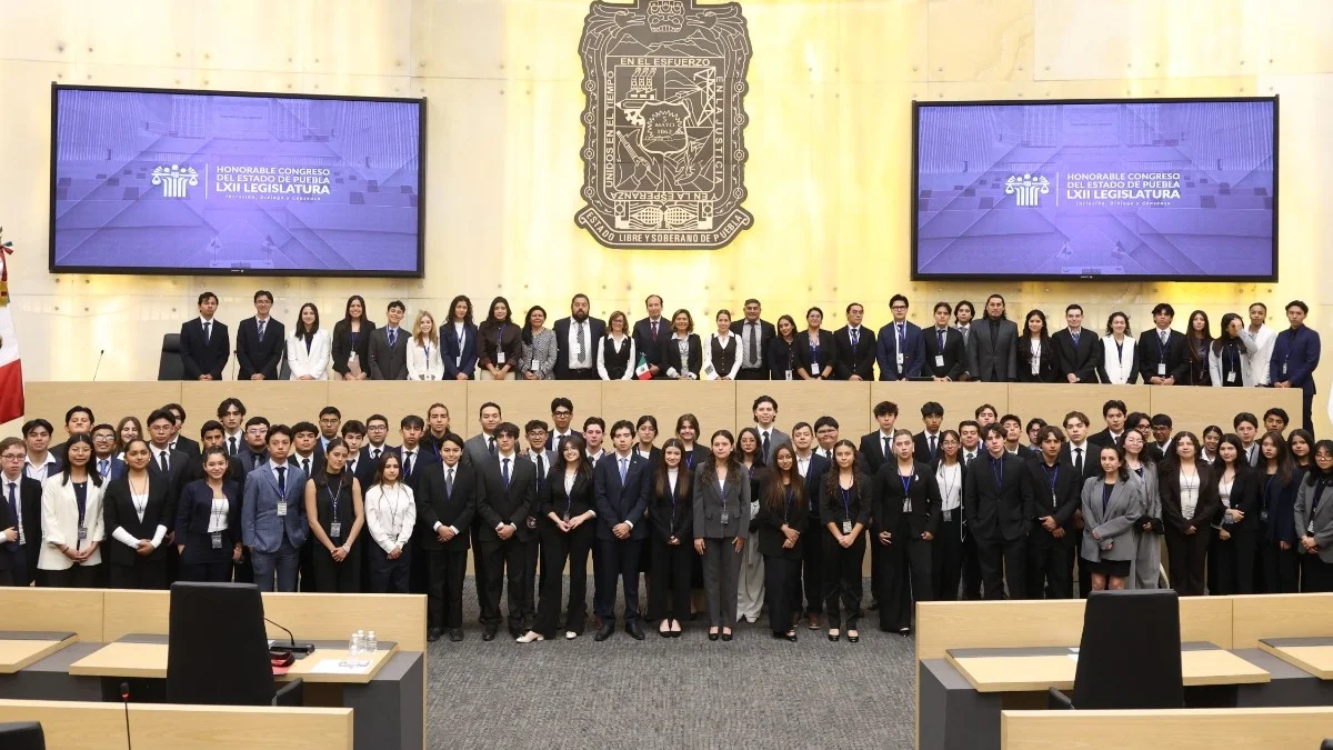 Congreso del Estado abre sus puertas para que estudiantes realicen Modelo de Naciones Unidas 