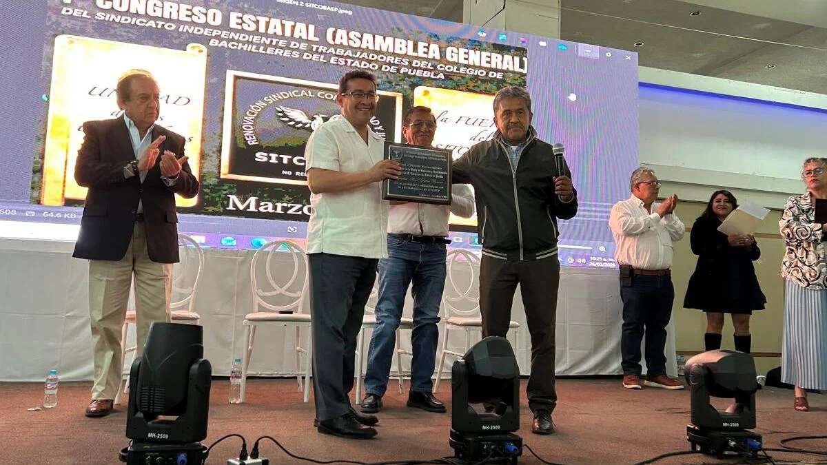 Participa Pável Gaspar en el Primer Congreso Estatal del SITCOBAEP