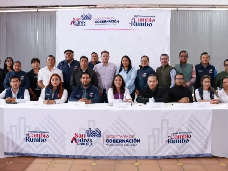 Lupita Cuautle supervisa avances y compromisos con juntas auxiliares e inspectorías