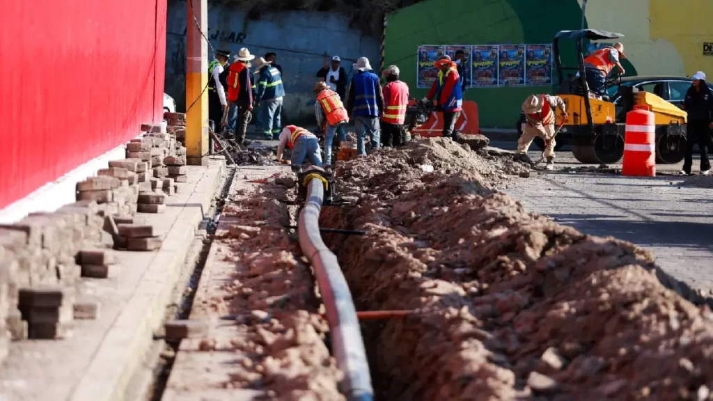 Inicia Ayuntamiento de San Andrés Cholula trabajos de ampliación de la red de agua potable en la colonia Emiliano Zapata