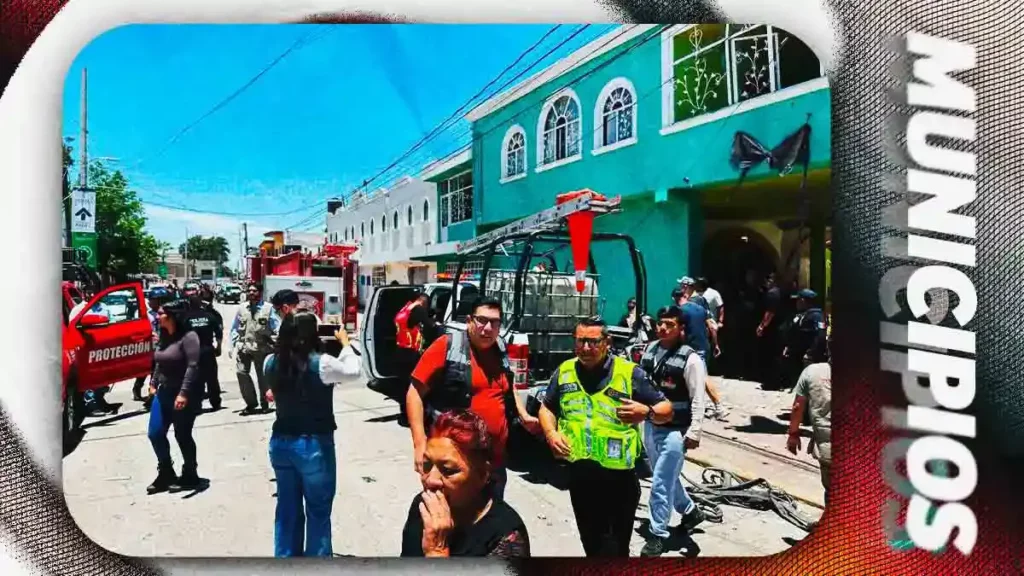 Explosión de tanque de gas junto a baños El Calvario deja 15 heridos en Cuautlancingo, Puebla