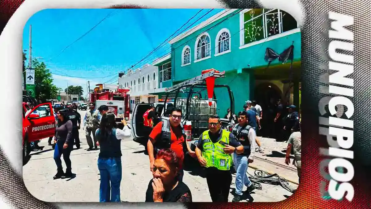 Explosión de tanque de gas junto a baños El Calvario deja 15 heridos en Cuautlancingo, Puebla