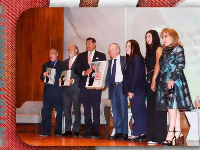 José Ramón Fernández presenta su libro “El Balón Rueda Tres Veces en México”