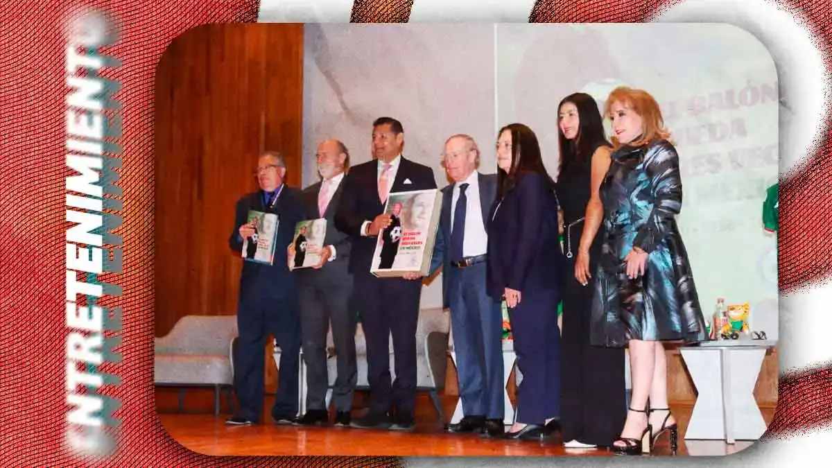 José Ramón Fernández presenta su libro “El Balón Rueda Tres Veces en México”