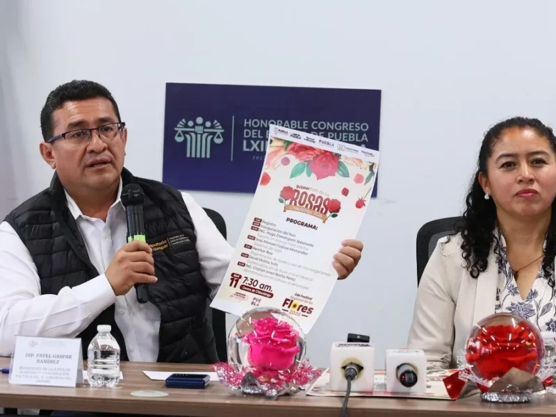 Presentan en el Congreso del Estado el 2do Festival Regional de las Flores 2026