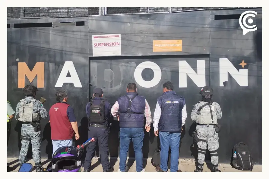 Clausuran bar Madonna en CU Puebla por propinas forzadas e infringir normas de salud