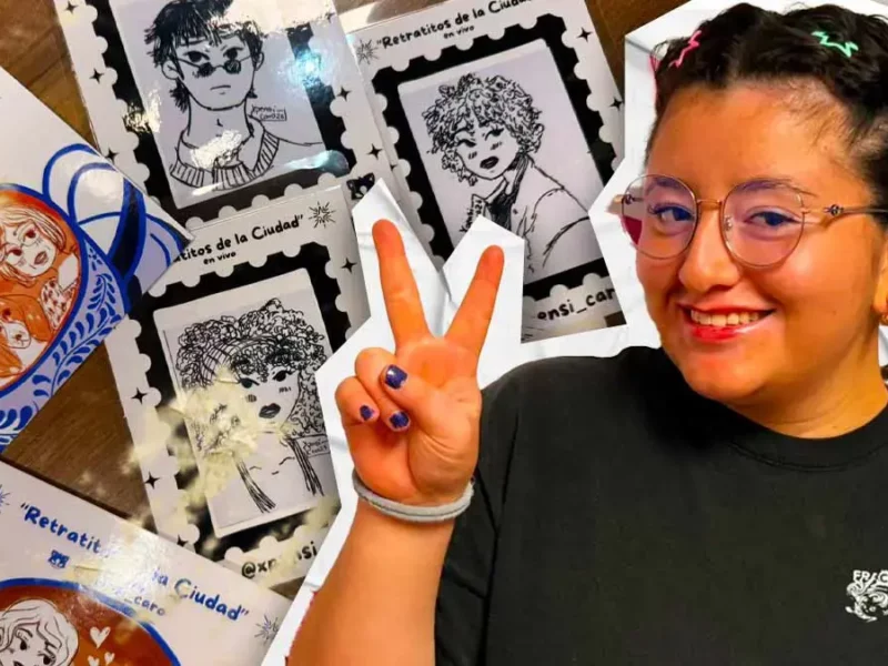 Conoce “Retratitos de la Ciudad”, un nuevo emprendimiento artístico que conquista Puebla