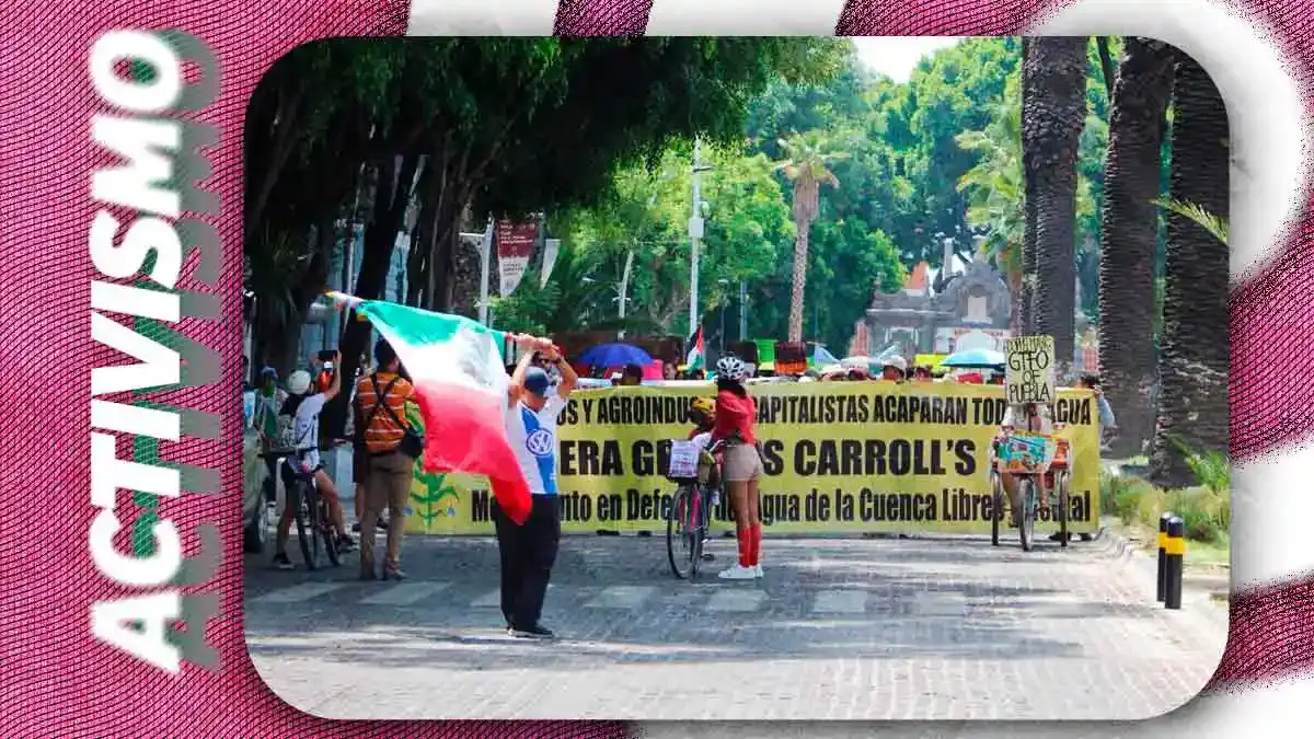 No es progreso, es ecocidio: Colectivos ambientalistas realizan séptima manifestación contra el Cablebús de Puebla
