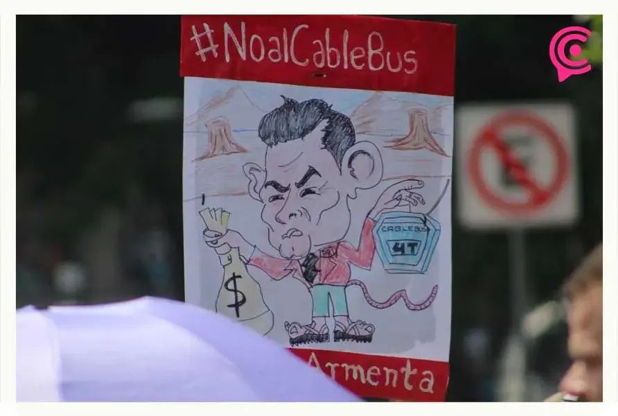 No es progreso, es ecocidio: Colectivos ambientalistas realizan séptima manifestación contra el Cablebús de Puebla