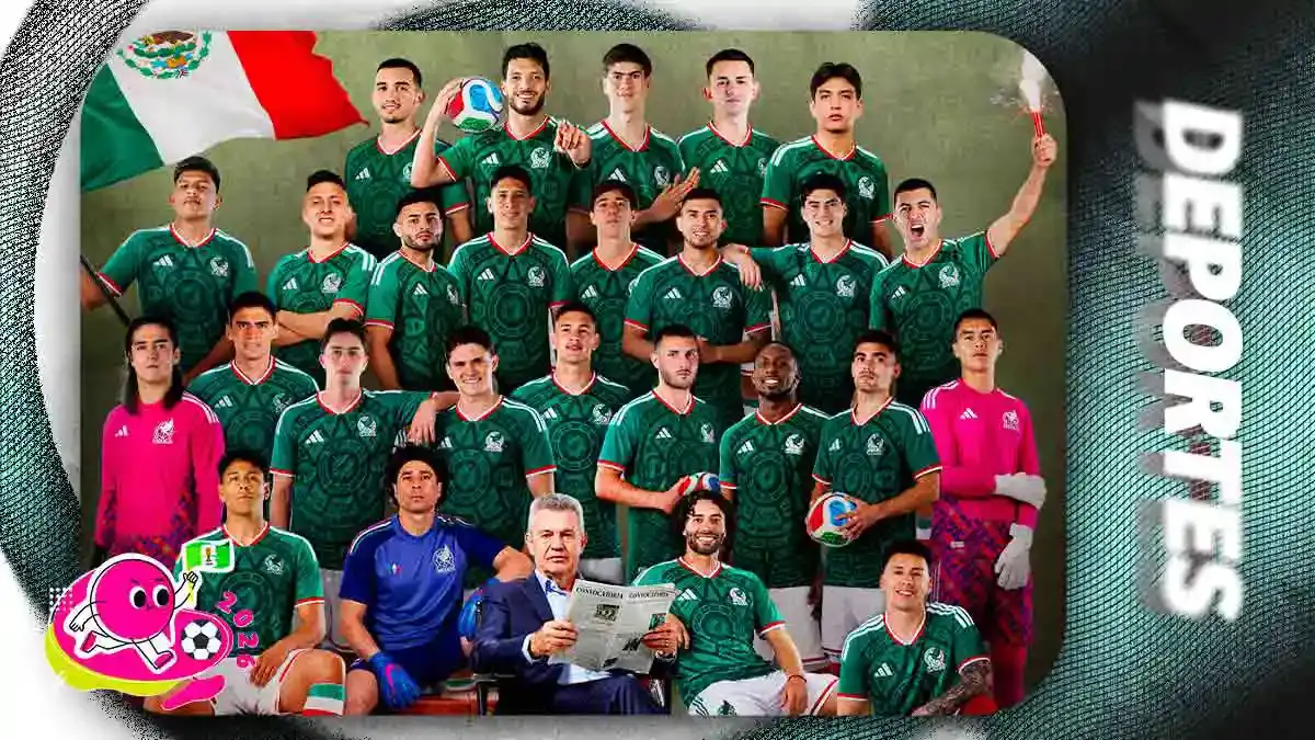México presenta la lista final de convocados para el Mundial 2026