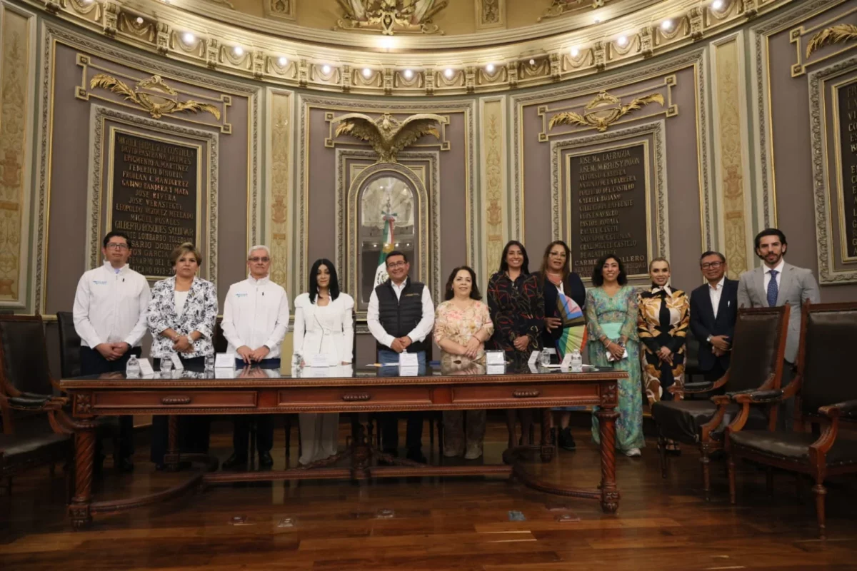 Signan Congreso del Estado y la CDH Puebla Convenio de Colaboración