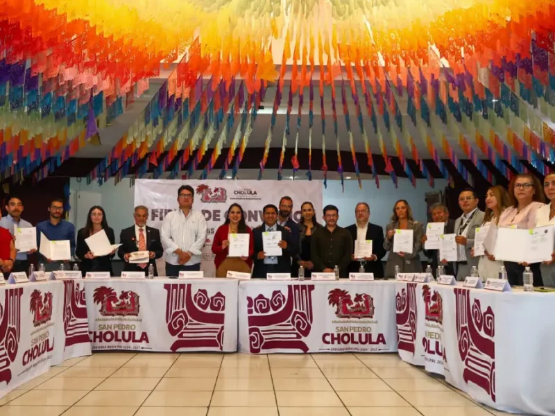 Refuerza Tonantzin Fernández compromiso con la educación superior en San Pedro Cholula