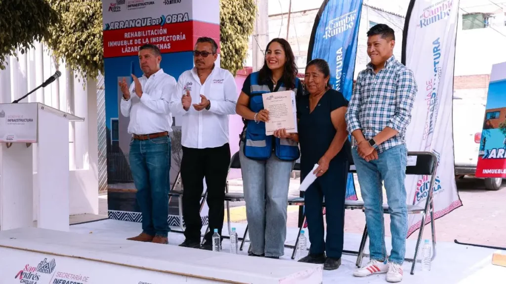 Arranca Lupita Cuautle rehabilitación de la Inspectoría en la colonia Lázaro Cárdenas