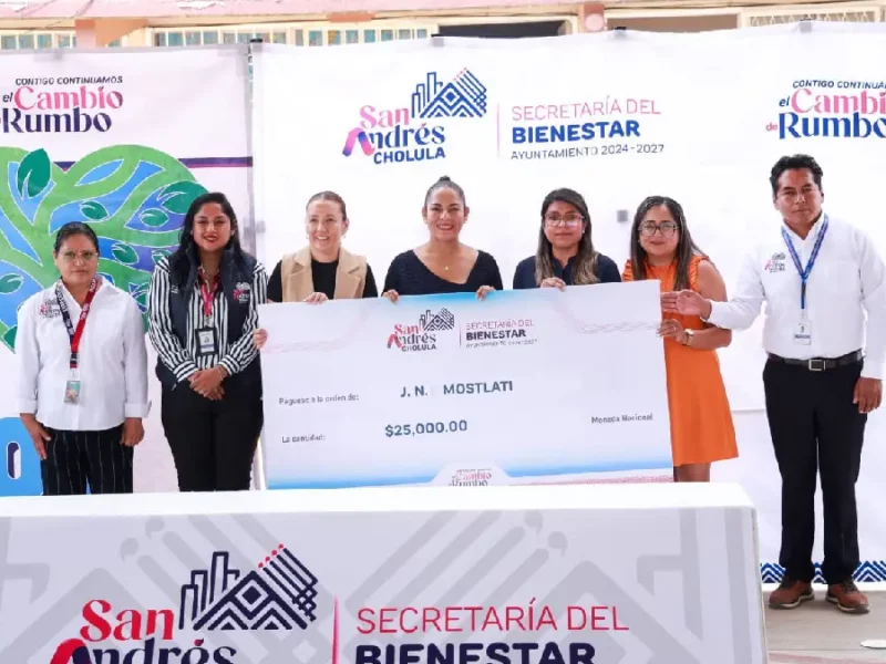 Fortalece Lupita Cuautle la educación y el cuidado ambiental con entrega de apoyos en San Rafael Comac