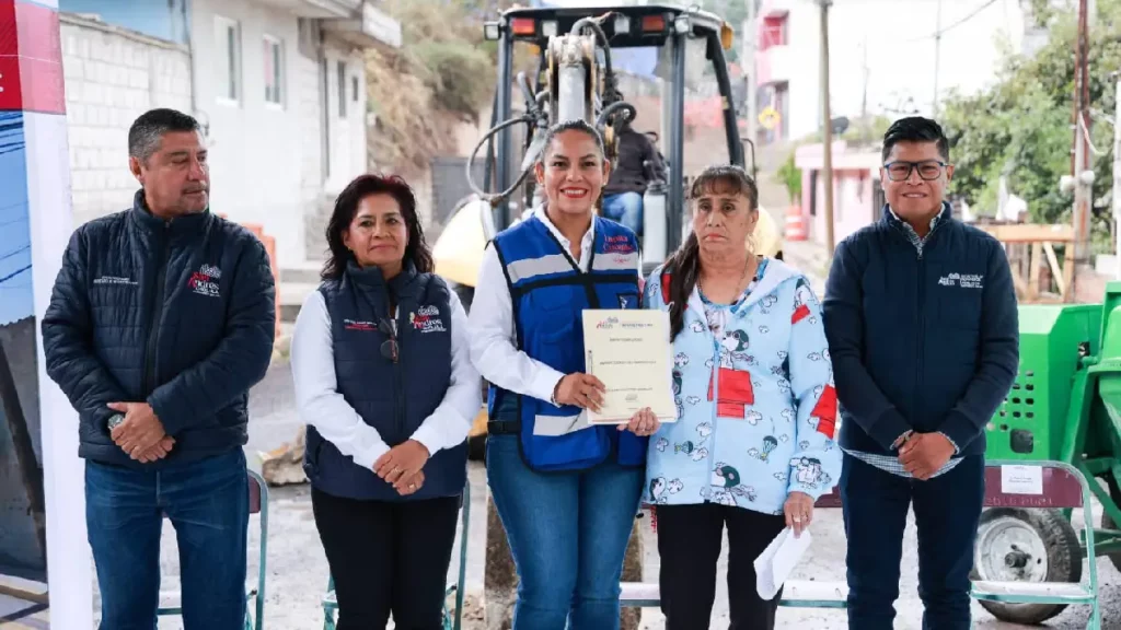 Más obras de calidad en San Andrés Cholula: Lupita Cuautle arranca obra de rehabilitación en Concepción Guadalupe