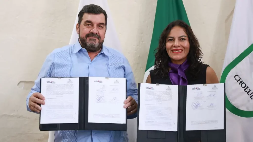 Lupita Cuautle crece red de apoyo para mujeres con segundo convenio intermunicipal
