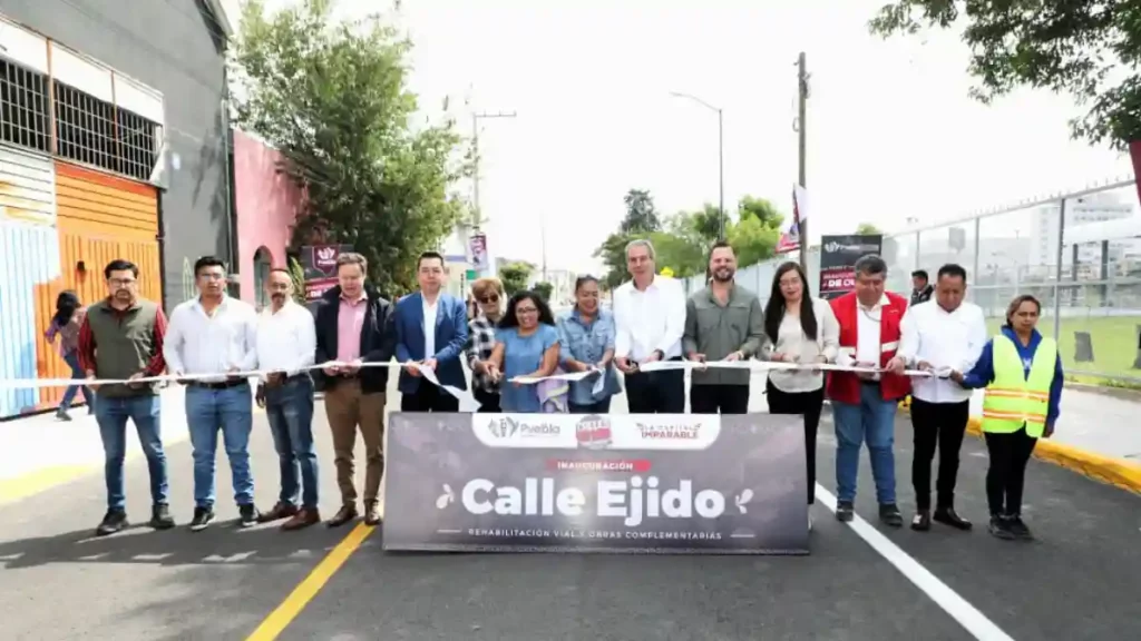 Entrega Pepe Chedraui rehabilitación vial en la Junta Auxiliar de San Baltazar Campeche