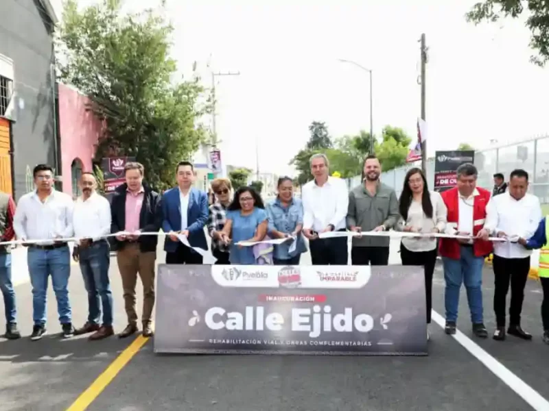 Entrega Pepe Chedraui rehabilitación vial en la Junta Auxiliar de San Baltazar Campeche