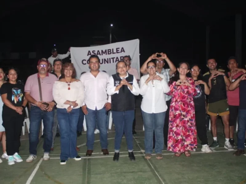 Junto al pueblo, Guadalupe Vargas impulsa obras que transforman comunidades de Xicotepec 