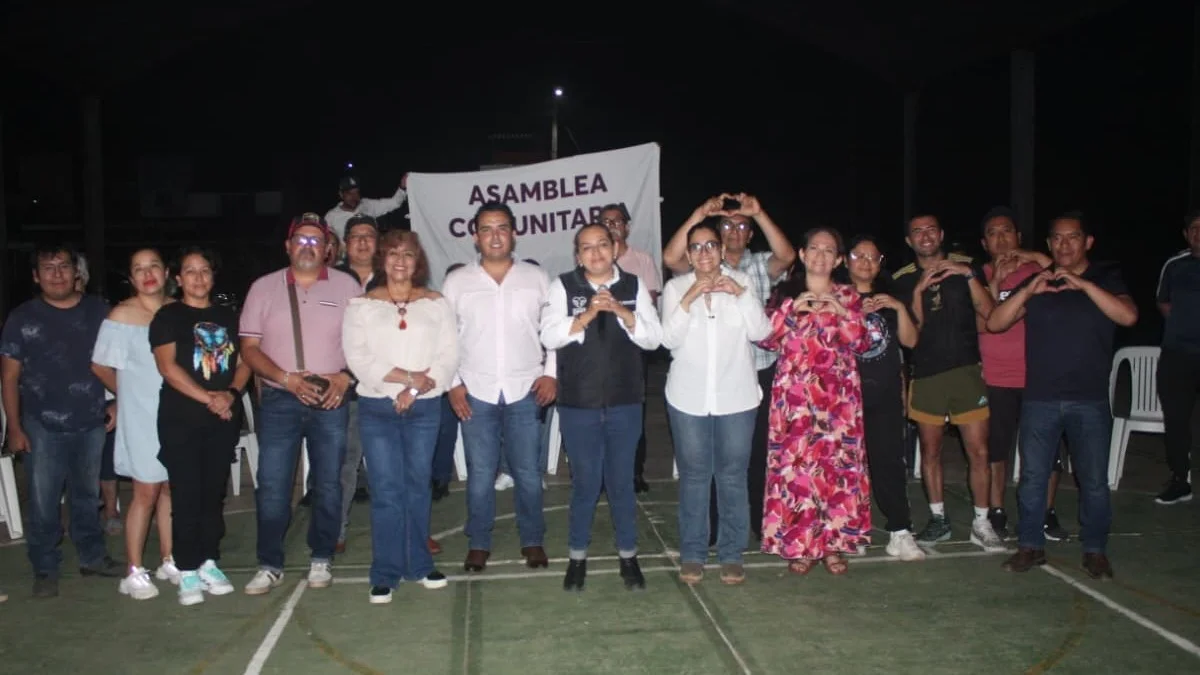 Junto al pueblo, Guadalupe Vargas impulsa obras que transforman comunidades de Xicotepec 