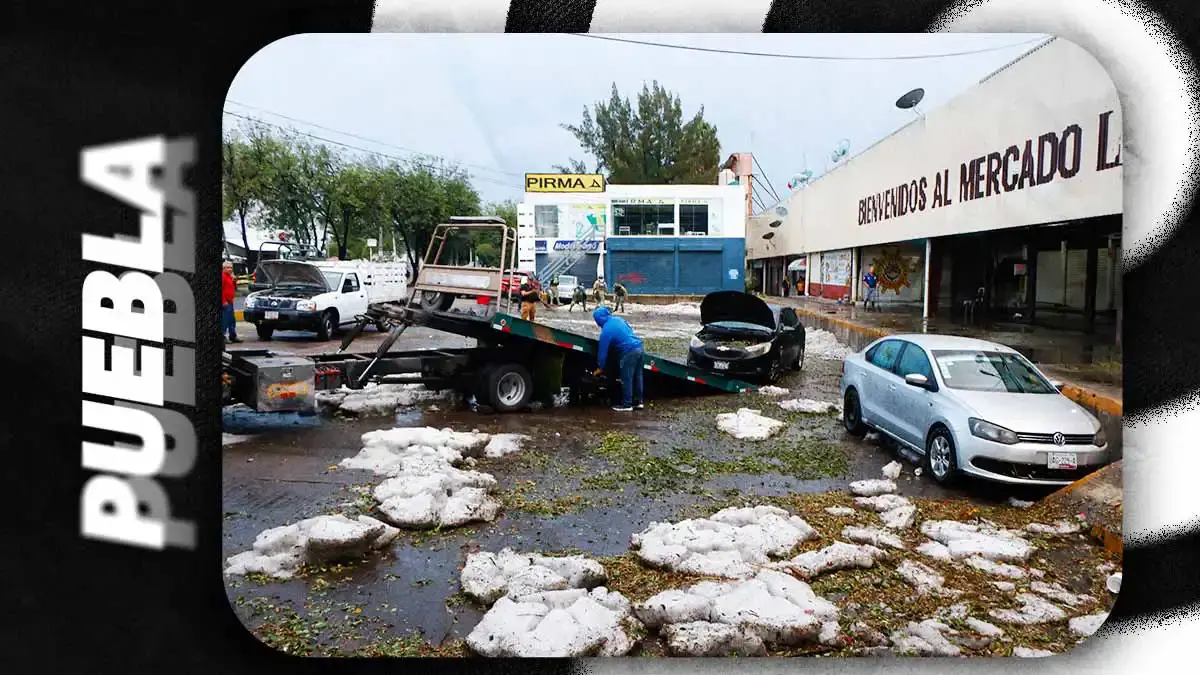 Lluvias, granizo y tormentas eléctricas en Puebla; pronóstico del clima del 4 al 6 de junio