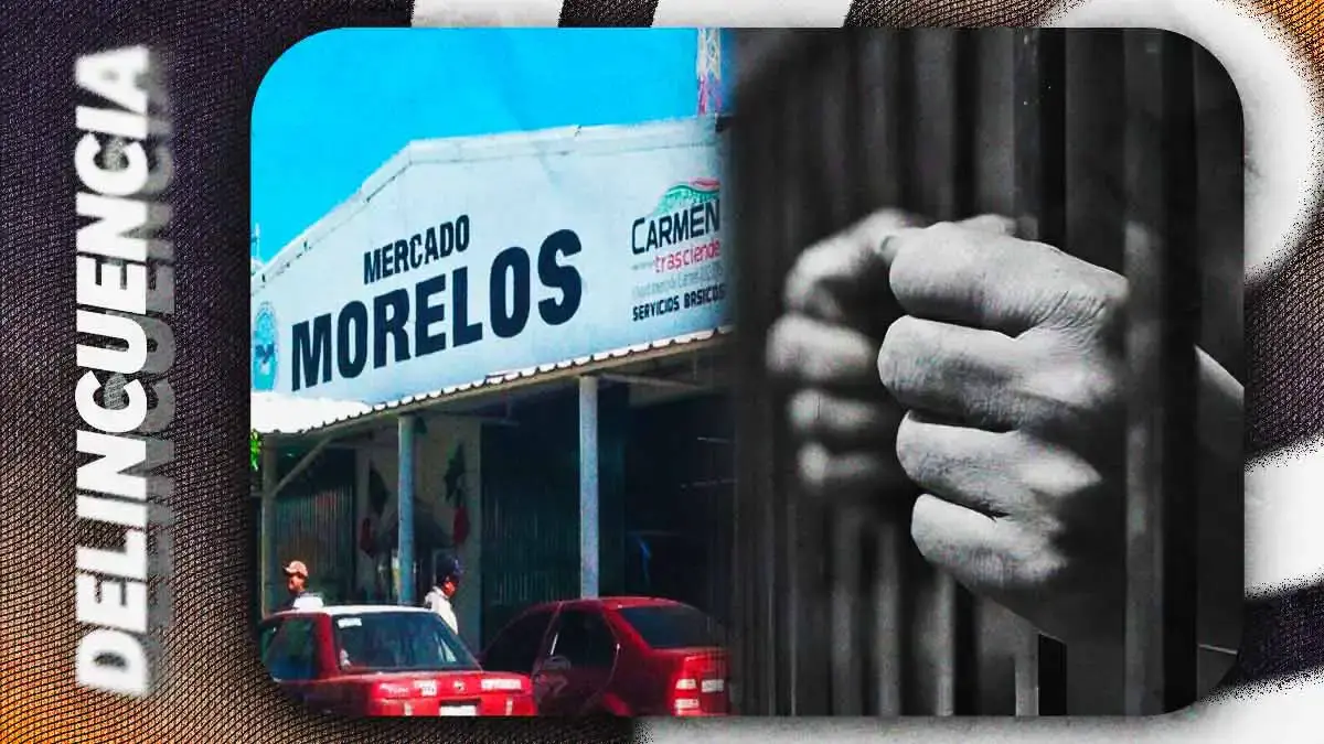 Dan cuatro años de cárcel a extorsionadores del Mercado Morelos, Puebla