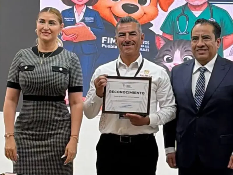 FGE reconoce a Gobierno de Zacatlán por su trabajo en la protección de seres sintientes