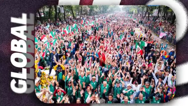 México rompe el Récord Guinness con la ola humana más grande del mundo