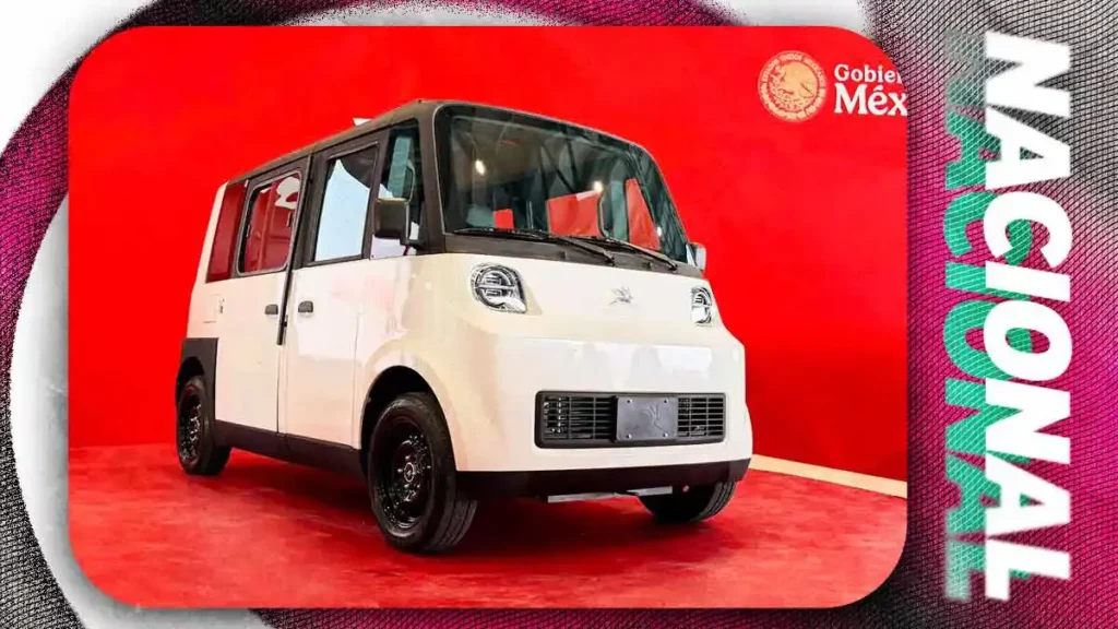 Gobierno de México presenta el automóvil Olinia Uno; costará desde 150 mil pesos