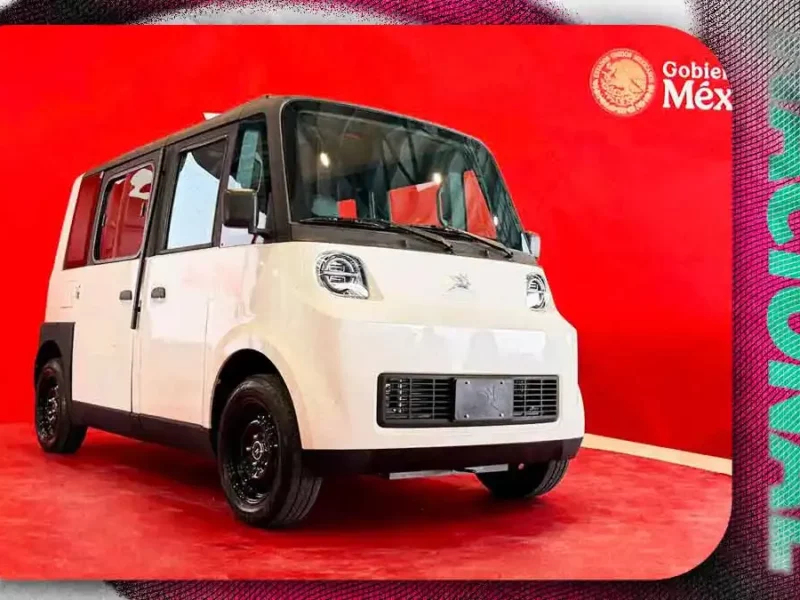 Gobierno de México presenta el automóvil Olinia Uno; costará desde 150 mil pesos