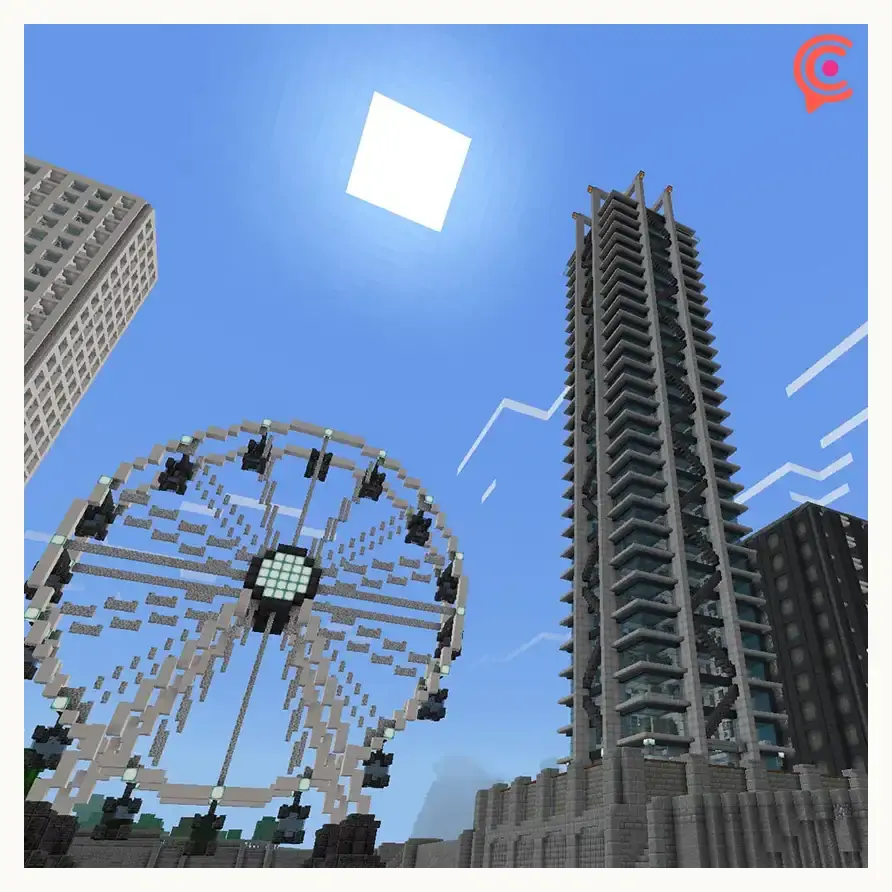 Recrean monumentos antiguos y edificios modernos de Puebla en Minecraft