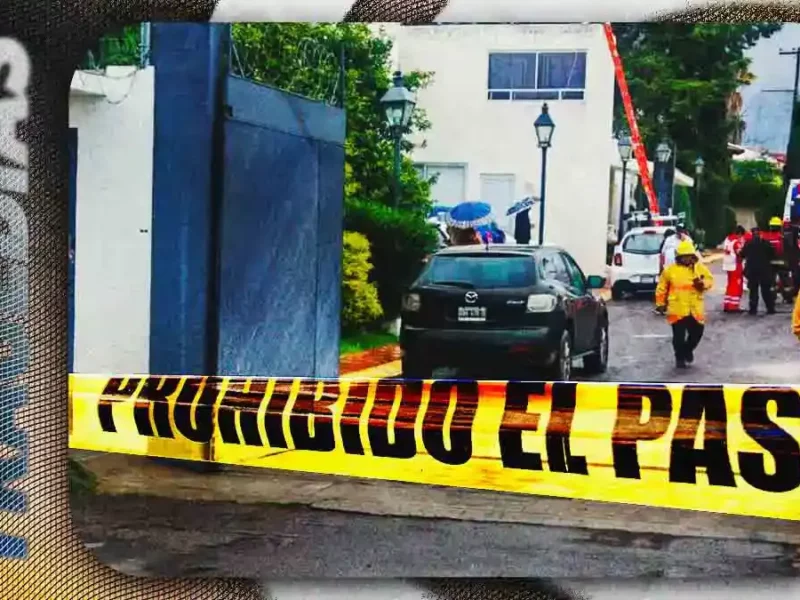 Trabajador resultó herido por descarga eléctrica y cayó de un segundo piso en Los Gavilanes, Puebla