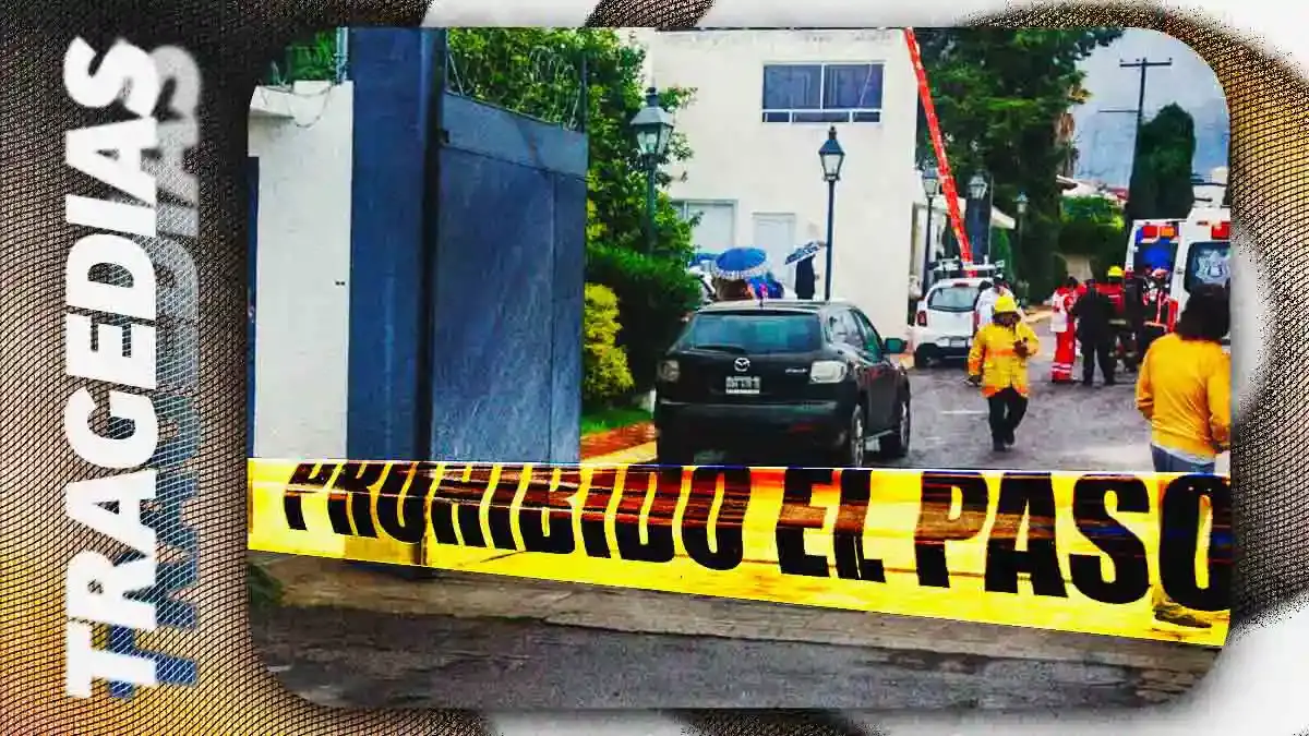 Trabajador resultó herido por descarga eléctrica y cayó de un segundo piso en Los Gavilanes, Puebla