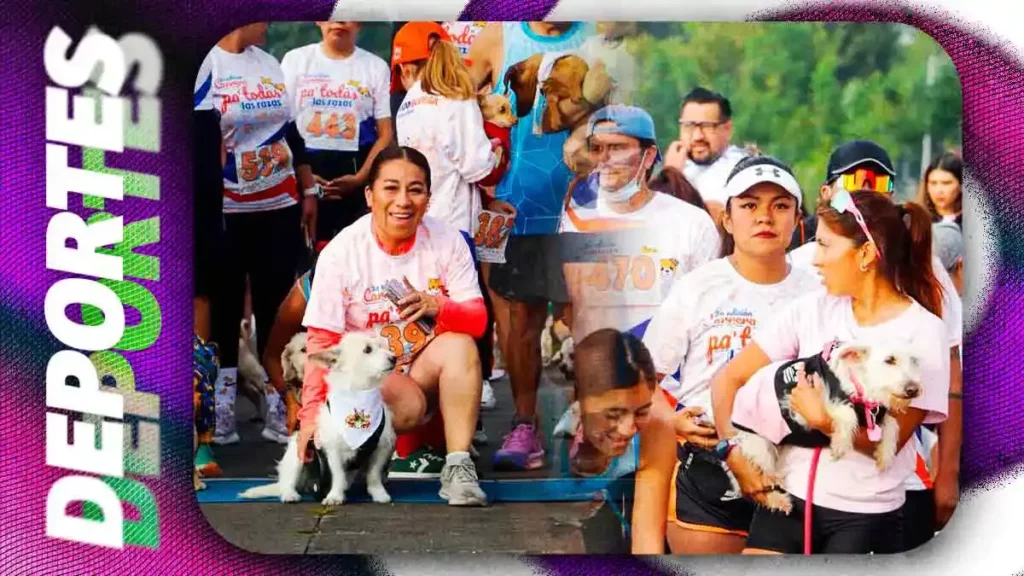 Tercera edición de la carrera “Pa´todas las razas” se realizó en San Andrés Cholula