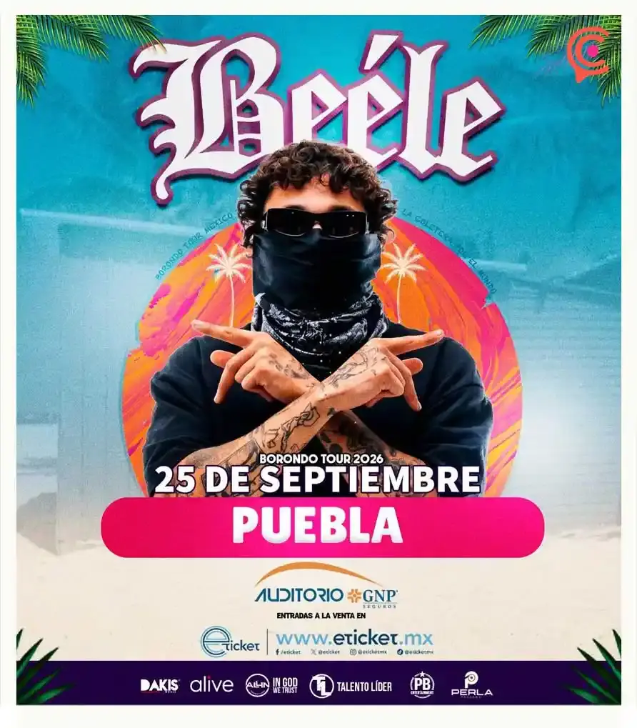 Beéle desatará la fiesta en Auditorio GNP Seguros de Puebla con su “Borondo Tour”
