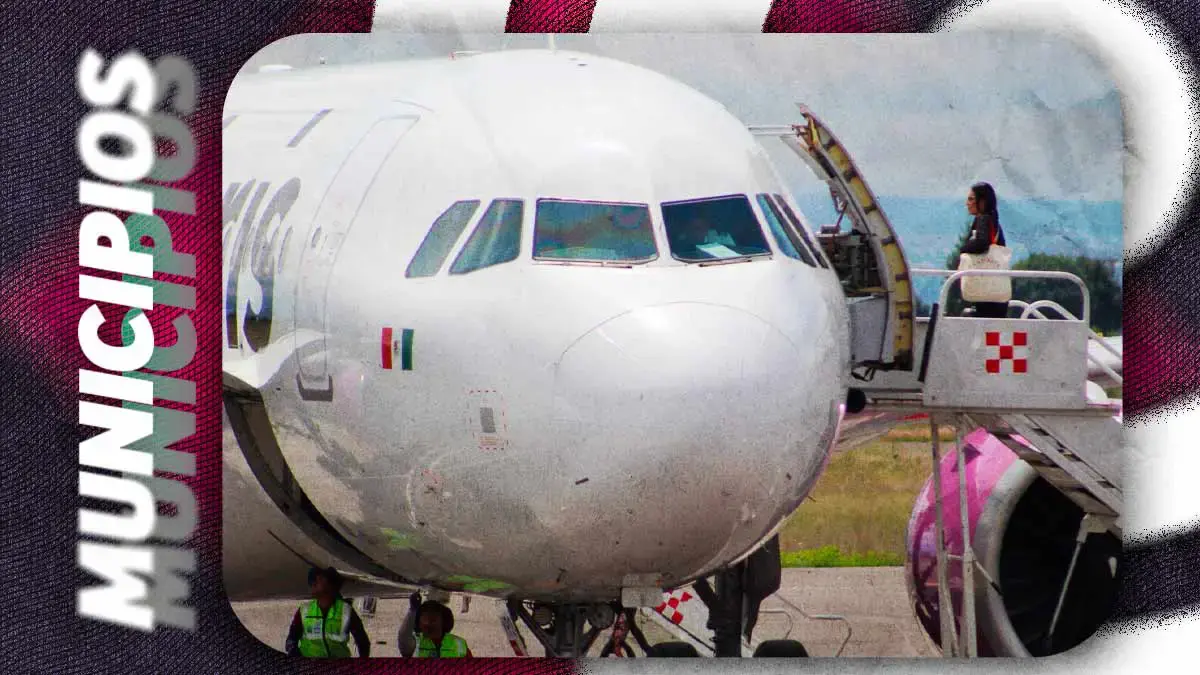 Despega primer vuelo Volaris Puebla-Los Ángeles; buscan construir hotel y centro comercial cerca del aeropuerto