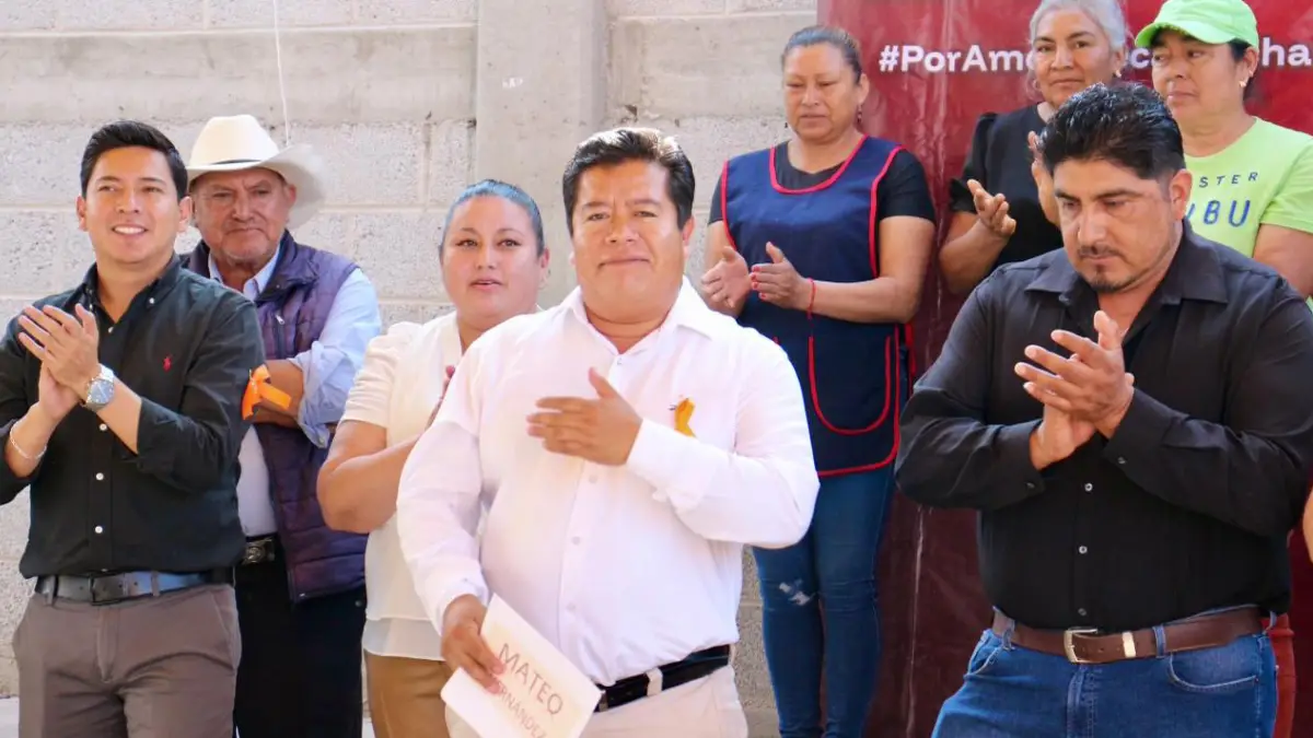 Inicia adoquinamiento en calle 5 Sur de San Antonio Tecolco