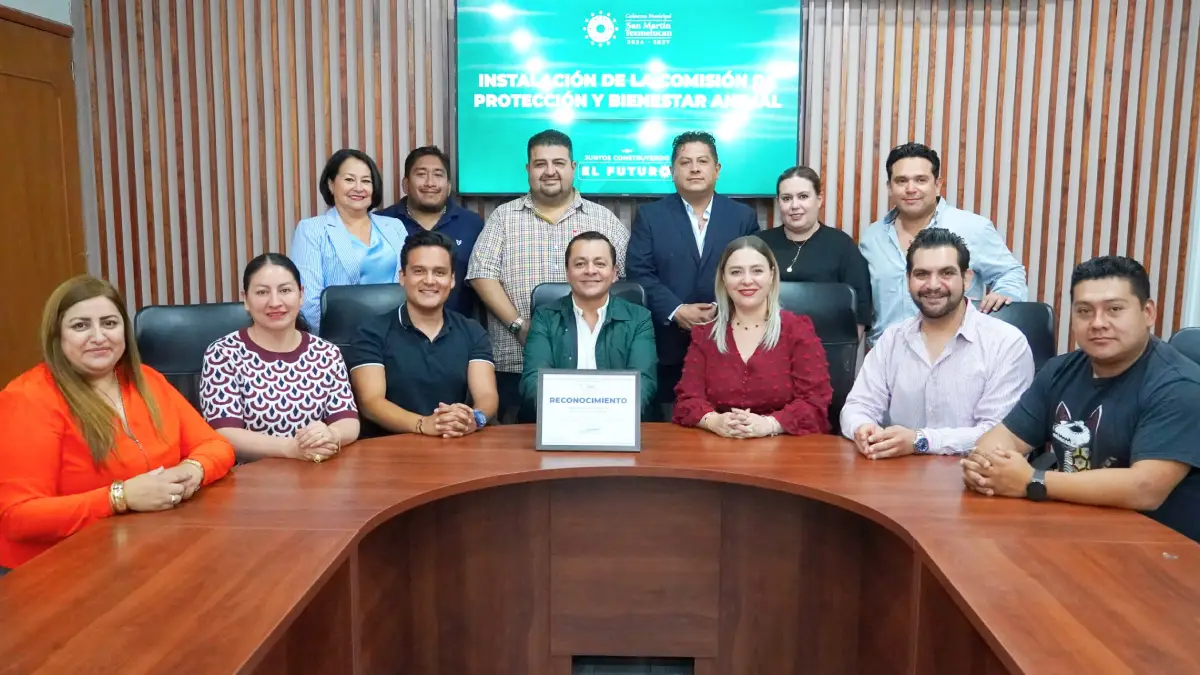 Texmelucan, primer municipio del estado en instalar la Comisión de Bienestar y Protección Animal