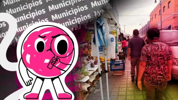 Ambulantes de Fuerza 2000 mantienen cercado el mercado 5 de Mayo pese a operativos