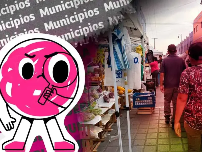 Ambulantes de Fuerza 2000 mantienen cercado el mercado 5 de Mayo pese a operativos