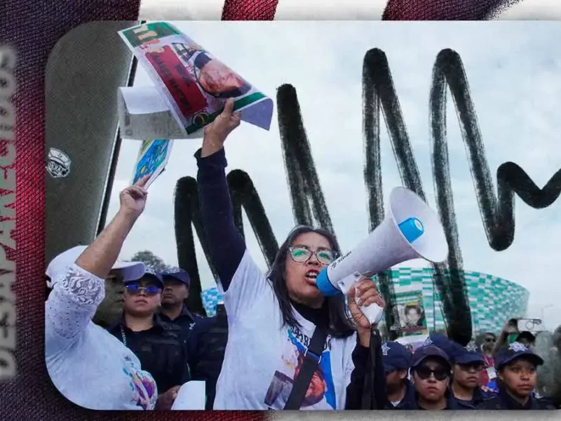 SSP Puebla descarta conflicto con Voz de los Desaparecidos tras manifestación en el Estadio Cuauhtémoc