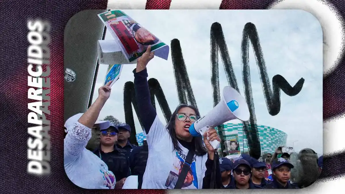 SSP Puebla descarta conflicto con Voz de los Desaparecidos tras manifestación en el Estadio Cuauhtémoc