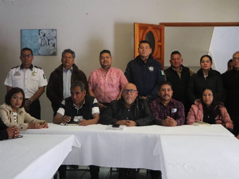 Fortalece San Pedro Cholula coordinación regional para reforzar la seguridad en juntas auxiliares