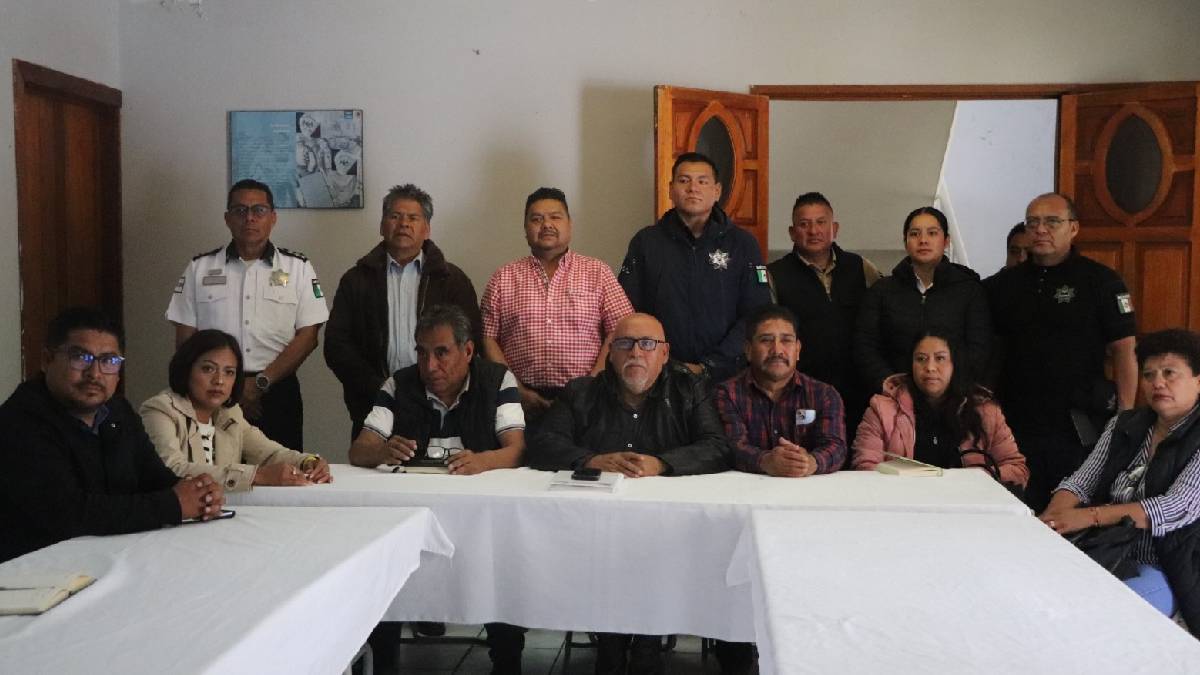 Fortalece San Pedro Cholula coordinación regional para reforzar la seguridad en juntas auxiliares