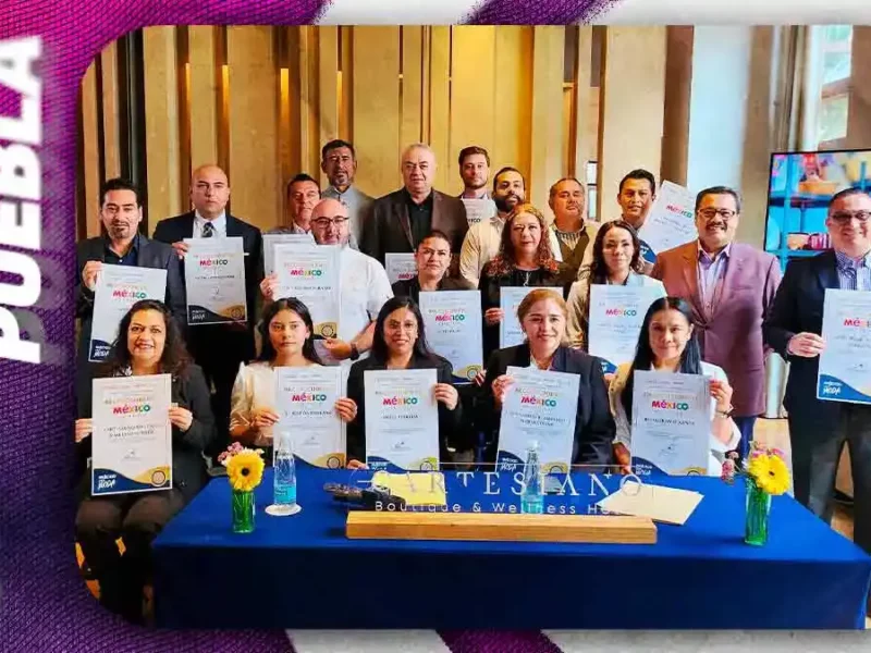 Conoce los 21 establecimientos de Puebla que obtuvieron el distintivo “México Anfitrión 2026”  