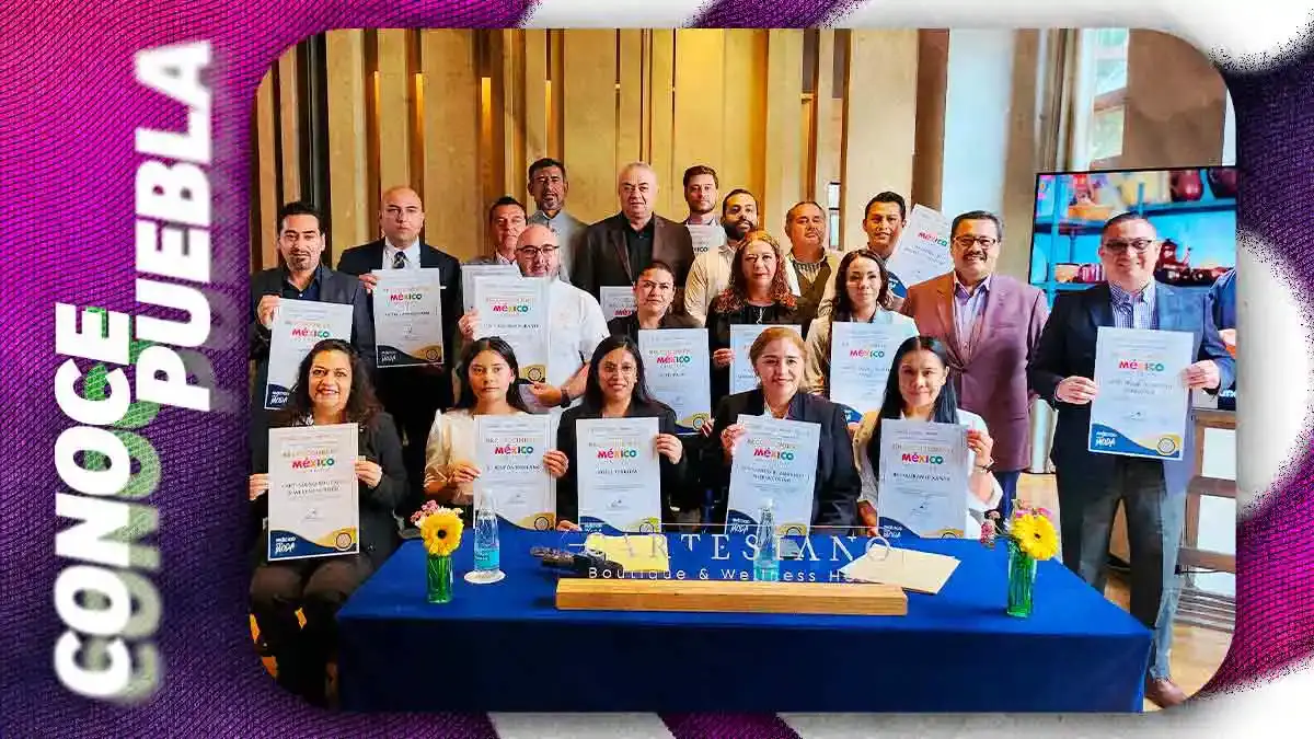 Conoce los 21 establecimientos de Puebla que obtuvieron el distintivo “México Anfitrión 2026”