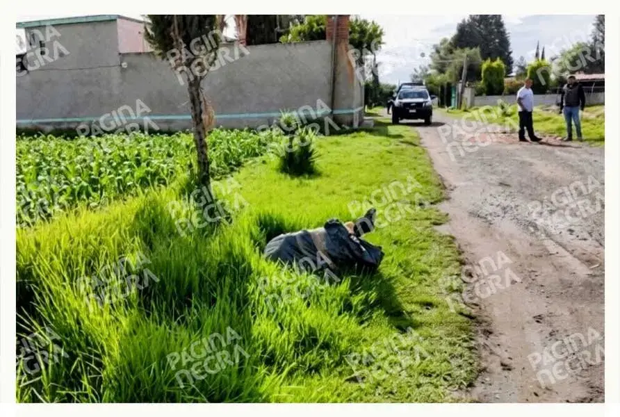 Abandonan cuerpo embolsado en San Martín Texmelucan, Puebla; víctima sin identificar