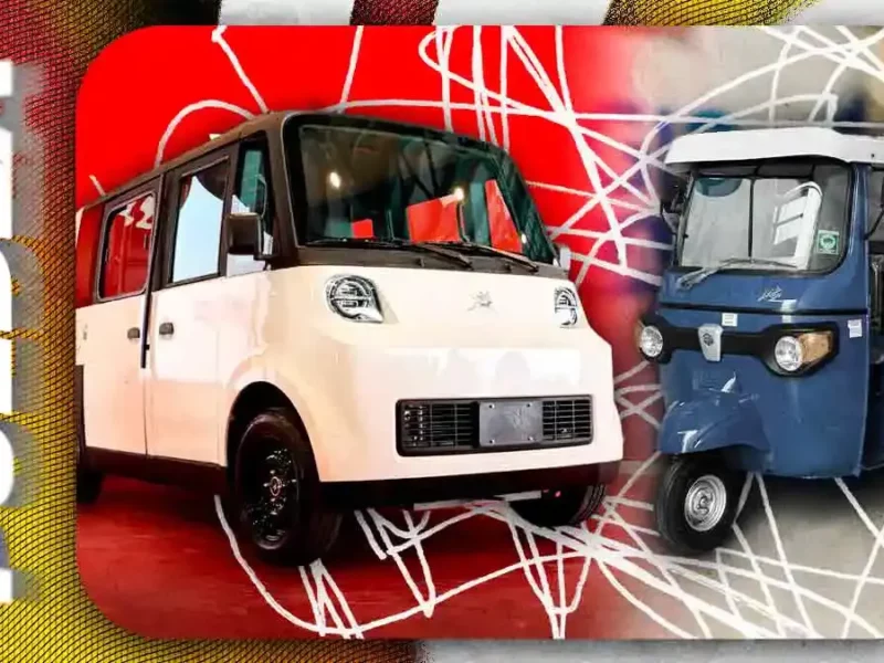 Gobierno de Puebla buscará sustituir mototaxis con autos eléctricos Olinia
